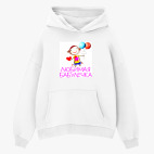 Толстовка худи оверсайз