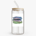 Банка с бамбуковой крышкой