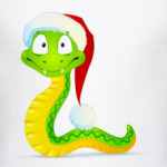 Новогодний змей