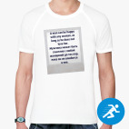 Мужская спортивная футболка