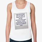 Женская майка