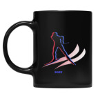 Кружка цветная UV-DTF