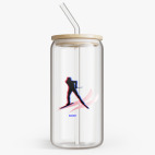 Банка с бамбуковой крышкой