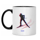 Кружка двухцветная