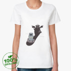 Женская футболка органик