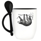 Кружка с ложкой