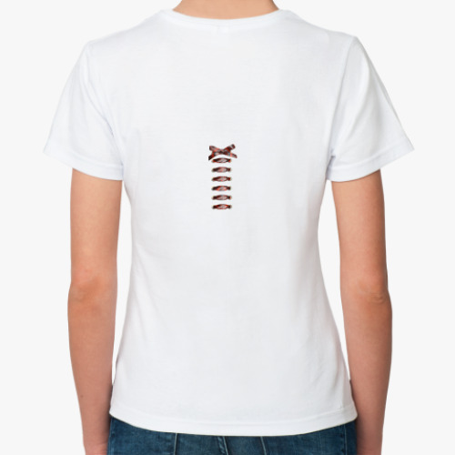 Классическая футболка с принтом GlamourTime