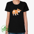 Женская футболка органик