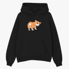 Толстовка худи оверсайз