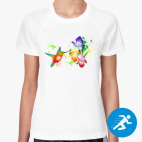 Женская спортивная футболка