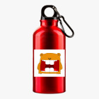 Металлическая бутылка 400 мл UV-DTF