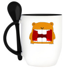 Кружка с ложкой