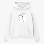 Толстовка худи оверсайз