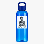 Прозрачная спортивная бутылка