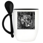 Кружка с ложкой