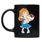 Кружка цветная UV-DTF