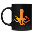 Кружка цветная UV-DTF