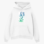 Толстовка худи оверсайз