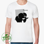 Мужская футболка органик