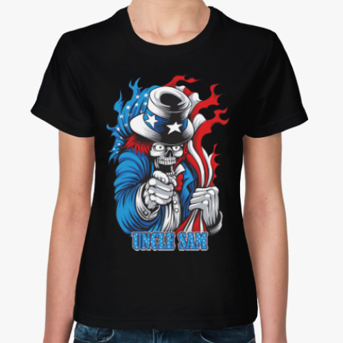 Женская футболка Uncle Sam