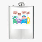 Фляжка стальная