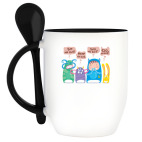 Кружка с ложкой