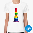 Женская спортивная футболка