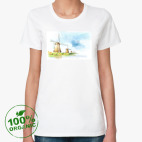 Женская футболка органик