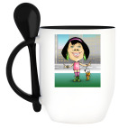 Кружка с ложкой