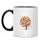 Кружка двухцветная