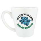 Кружка латте (360 мл) Мне нравится дизель