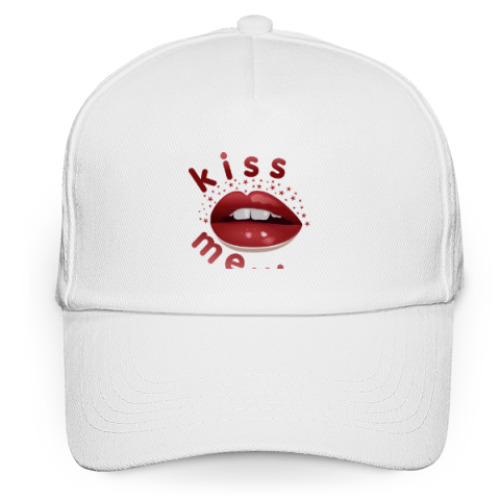 Кепка бейсболка Kiss me...