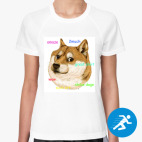 Женская спортивная футболка