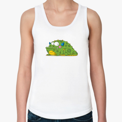 Женская майка 'Пригрелся'