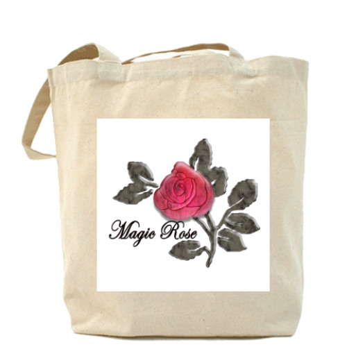 Сумка шоппер с принтом Magic Rose