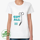 Женская футболка органик