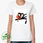 Женская футболка органик