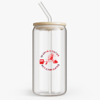 Банка с бамбуковой крышкой