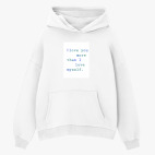 Толстовка худи оверсайз