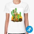 Женская спортивная футболка