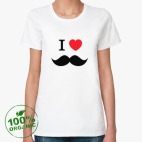 Женская футболка органик