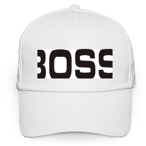 Кепка бейсболка с принтом Босс