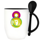 Кружка с ложкой