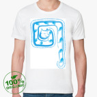 Мужская футболка органик