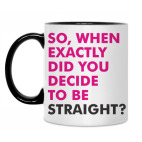 Кружка двухцветная