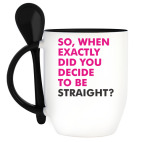 Кружка с ложкой