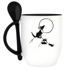 Кружка с ложкой