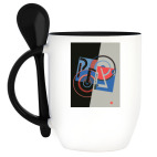 Кружка с ложкой