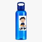 Прозрачная спортивная бутылка