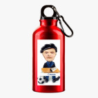 Металлическая бутылка 400 мл UV-DTF